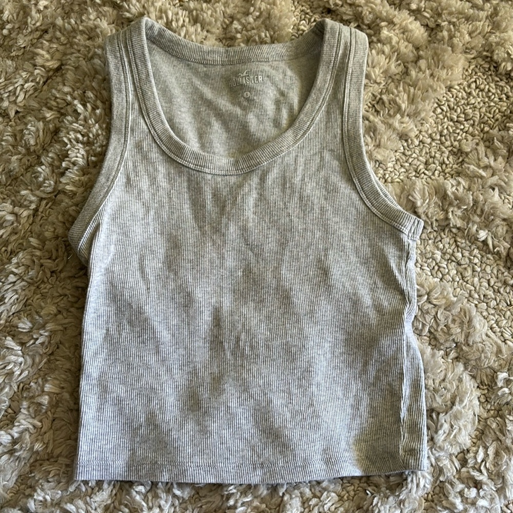 Gray Hollister tank top